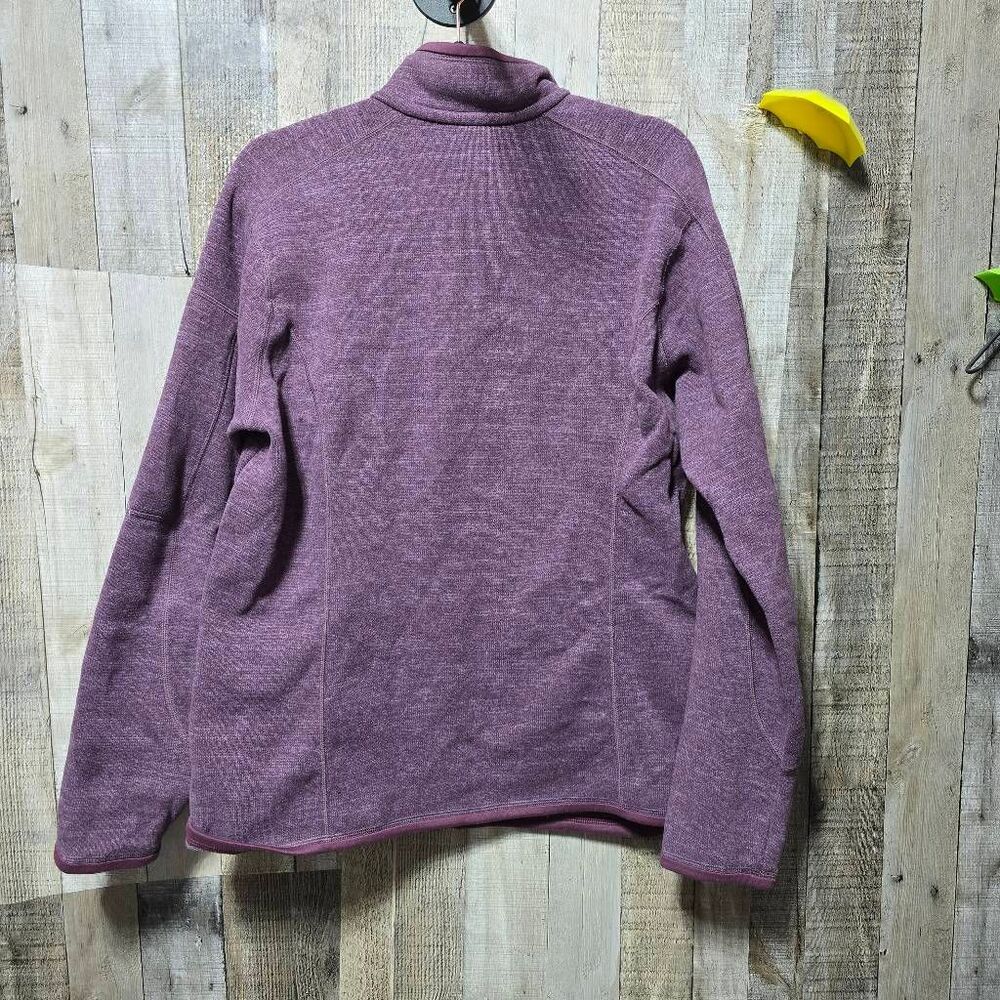 Patagonia Better Sweater Jacket Tyrian Purple XL Outdoor Fall Winter Trendy - Picture 4 of 7